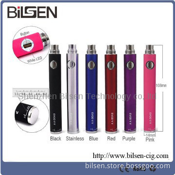 3.3V-3.8V-4.3V-4.8V Variable Voltage Evod Twist, EVOD Twist Battery